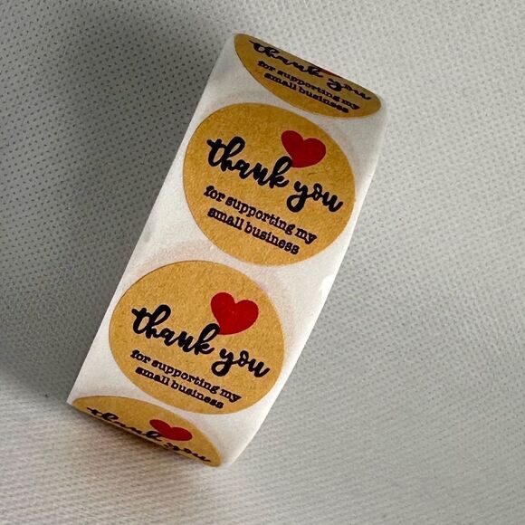 Small business thank you stickers | shipping supplies | SEAL ENVELOPE - Picture 6 of 6